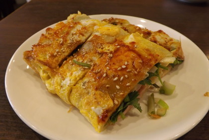 「東北人家」の烤冷面（焼き冷麺）